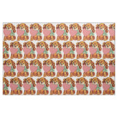 Tissu Chiot vintage (Fat Quarter)