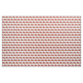 Tissu - Chiots rouges (Yard)