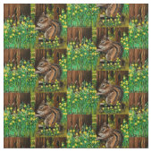 Tissu Chipmunk (Échantillon)