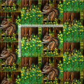 Tissu Chipmunk (Carreau)