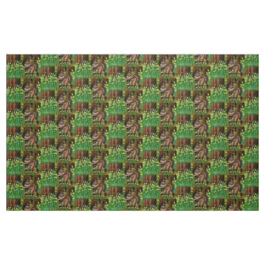 Tissu Chipmunk (Fat Quarter)