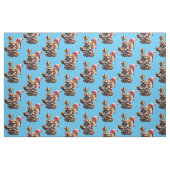 Tissu Chipmunk Avec Pine Cone Tree (Fat Quarter)