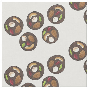 Tissu Chocolat Almond Mendiants Chocolatation Candy