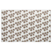 Tissu Chocolat Almond Mendiants Chocolatation Candy (Fat Quarter)
