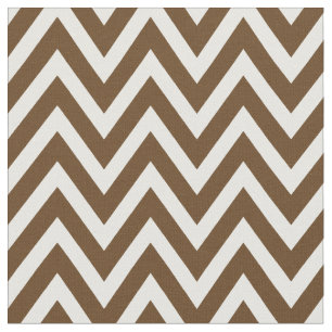 Tissu Chocolat Brown moderne Chevron raypes