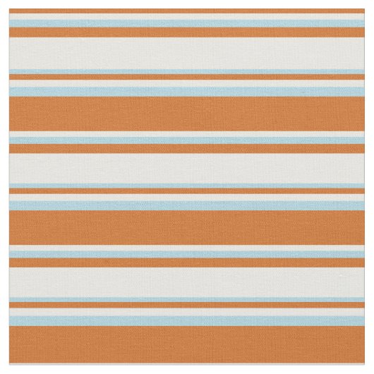 Tissu Chocolat, crème à la menthe et bleu clair (Fermer)