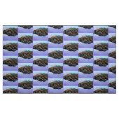 Tissu Chocolat détendu Labrador Retriever Chien Fabric (Fat Quarter)