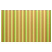 Tissu Chocolat et vert clair Motif des rayures (Fat Quarter)