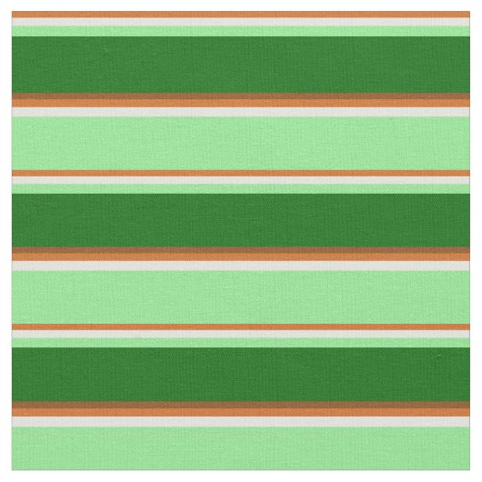 Tissu Chocolat, Jaune, Vert clair, Vert foncé & Brown (Fermer)