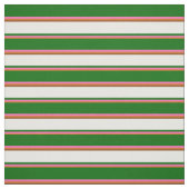 Tissu Chocolat, rose chaud, vert foncé, blanc et Brown (Échantillon)