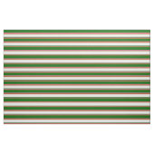 Tissu Chocolat, rose chaud, vert foncé, blanc et Brown (Fat Quarter)