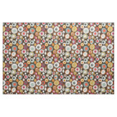 Tissu chocolat tache veneto boho (Yard)