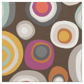 Tissu chocolat tache veneto boho (Fermer)