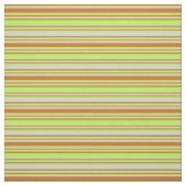 Tissu Chocolat, Vert clair et Gris clair (Échantillon)