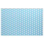 Tissu Choisir la structure empreinte de patte couleur ar (Fat Quarter)
