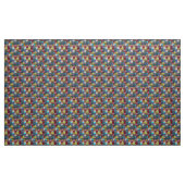 Tissu Chouette dans la couronne (Yard)