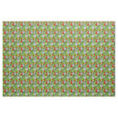 Tissu Chouette en roses rouges (Yard)