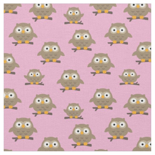 Tissu Chouettes (Fermer)