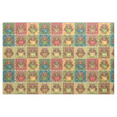 Tissu Chouettes de rapaces (Yard)