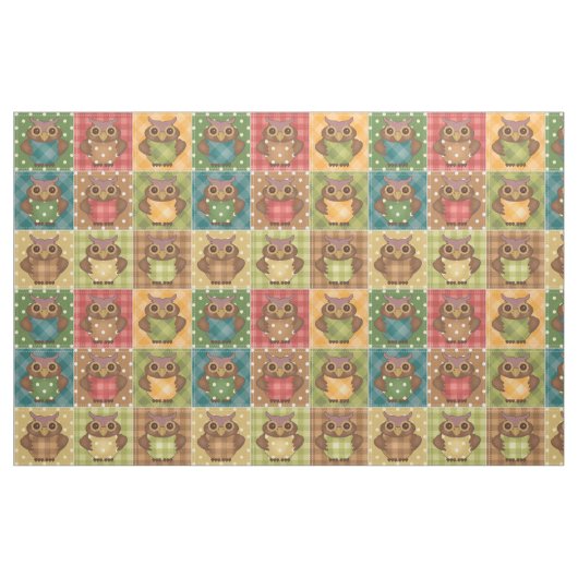 Tissu Chouettes de rapaces (Yard)