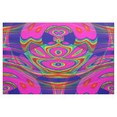 Tissu Chouettes psychédéliques...... (Fat Quarter)