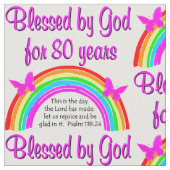 TISSU CHRÉTIEN 80E ANNIVERSAIRE (Fermer)