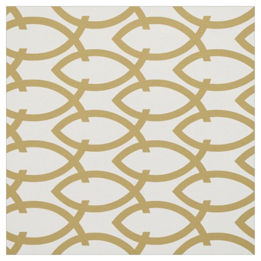 Tissu Christian Fish Motif (Échantillon)