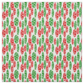 Tissu Christmas Holey Ovals (Échantillon)
