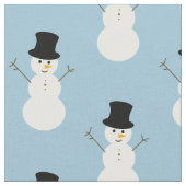 Tissu Christmas Snowman (Fermer)