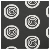 Tissu Cible noire et blanche (Échantillon)