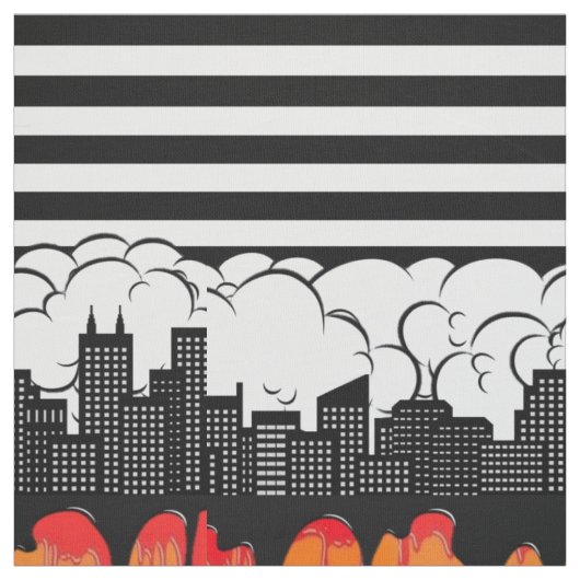 Tissu Ciel arc-en-ciel (Échantillon)