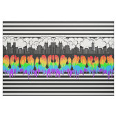 Tissu Ciel arc-en-ciel (Fat Quarter)