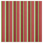 Tissu Ciel bleu, Chartreuse, Maroon, Rouge & Jaune clair (Échantillon)