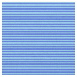 Tissu Ciel bleu clair et Motif bleu royal