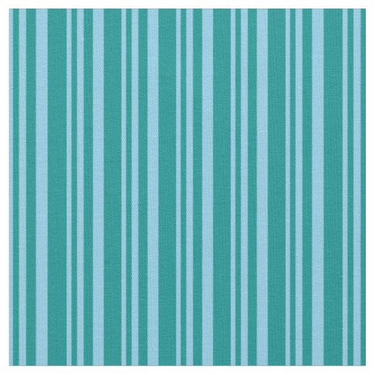 Tissu Ciel bleu et cyan foncé rayures de couleur (Fermer)