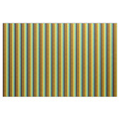 Tissu Ciel bleu jaune Brown rayures (Yard)