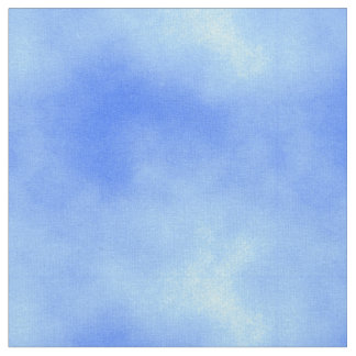 Tissu Ciel bleu nuageux