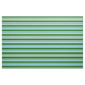 Tissu Ciel bleu, vert foncé, vert et blanc (Fat Quarter)