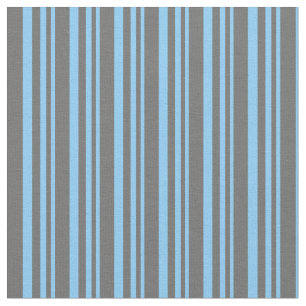 Tissu Ciel clair bleu et Motif gris clair