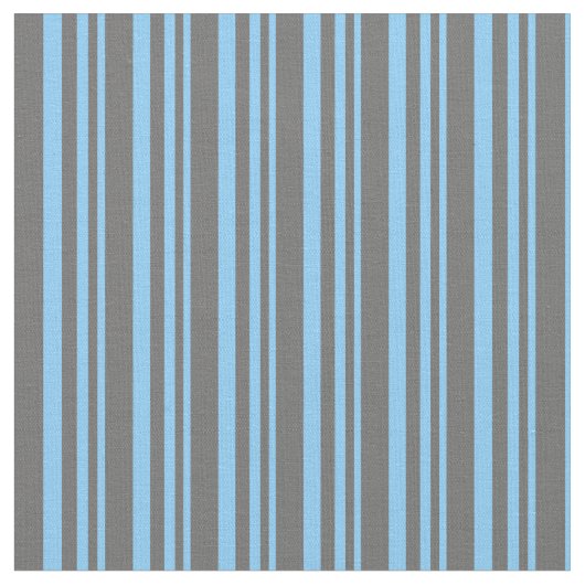 Tissu Ciel clair bleu et Motif gris clair (Fermer)