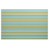 Tissu Ciel clair bleu, orange, vert foncé, Turquoise & b (Fat Quarter)