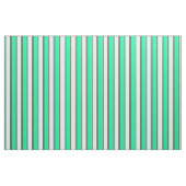 Tissu Ciel clair bleu, rouge, vert, blanc et noir (Fat Quarter)