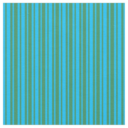 Tissu Ciel profond bleu et vert mer rayures de couleur (Fermer)