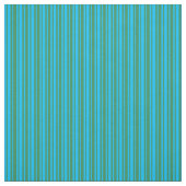 Tissu Ciel profond bleu et vert mer rayures de couleur (Échantillon)