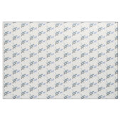 Tissu Ciels gracieux : Grue blanche bleue (Yard)