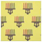 Tissu Cierge de Kwanzaa (Échantillon)