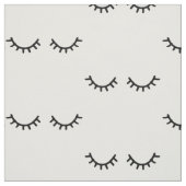 Tissu Cils noirs (Échantillon)
