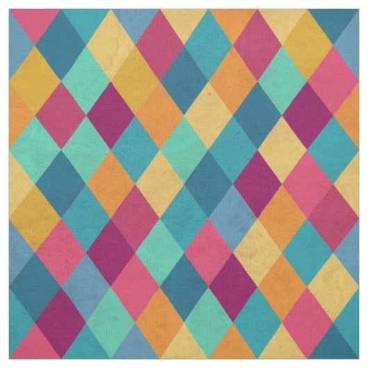 Tissu Circus Multicolor Rhombus (Échantillon)