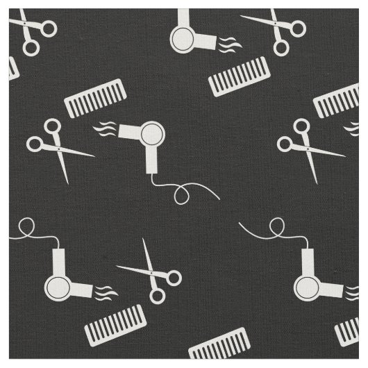 Tissu Ciseaux De Coiffeur Coupe De Cheveux Mignon (Fermer)