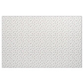 Tissu Ciseaux et combs - Noir noir rose chaud (Yard)